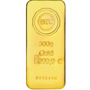 500g Cast Bar - BTC