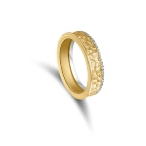 18K Yellow gold Diamond Ring - Arkan-2